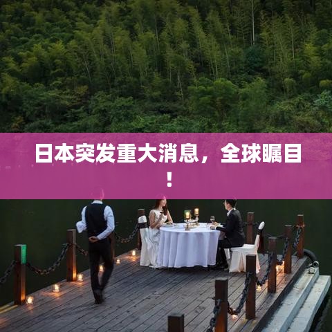 日本突发重大消息，全球瞩目！