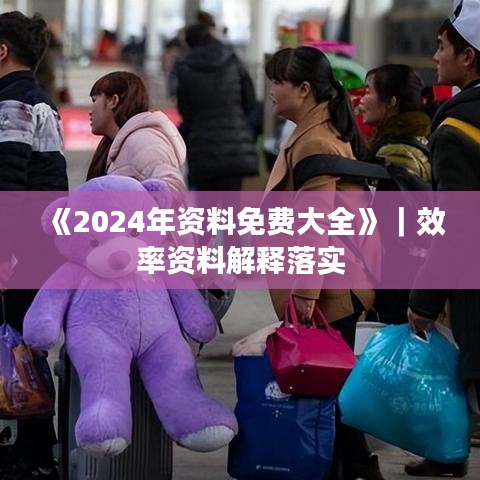《2024年资料免费大全》｜效率资料解释落实