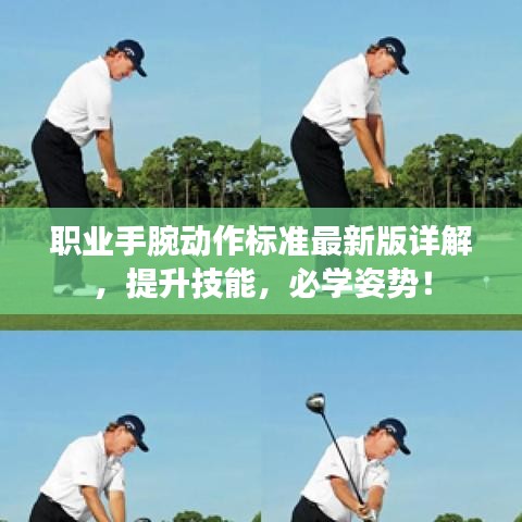 职业手腕动作标准最新版详解，提升技能，必学姿势！