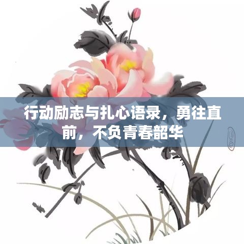 行动励志与扎心语录，勇往直前，不负青春韶华