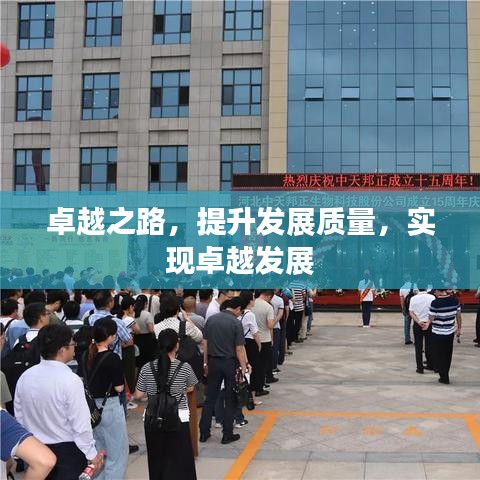 卓越之路，提升发展质量，实现卓越发展