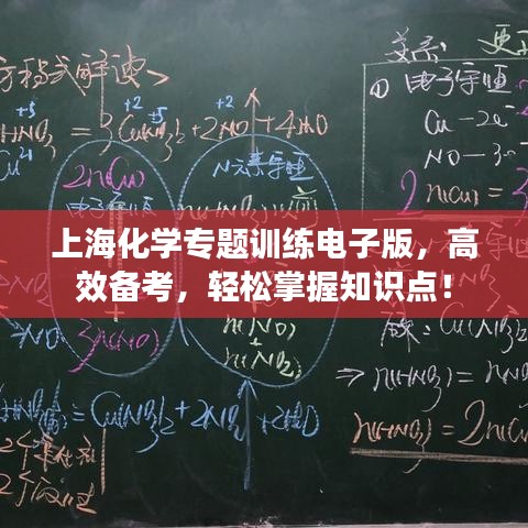 上海化学专题训练电子版，高效备考，轻松掌握知识点！